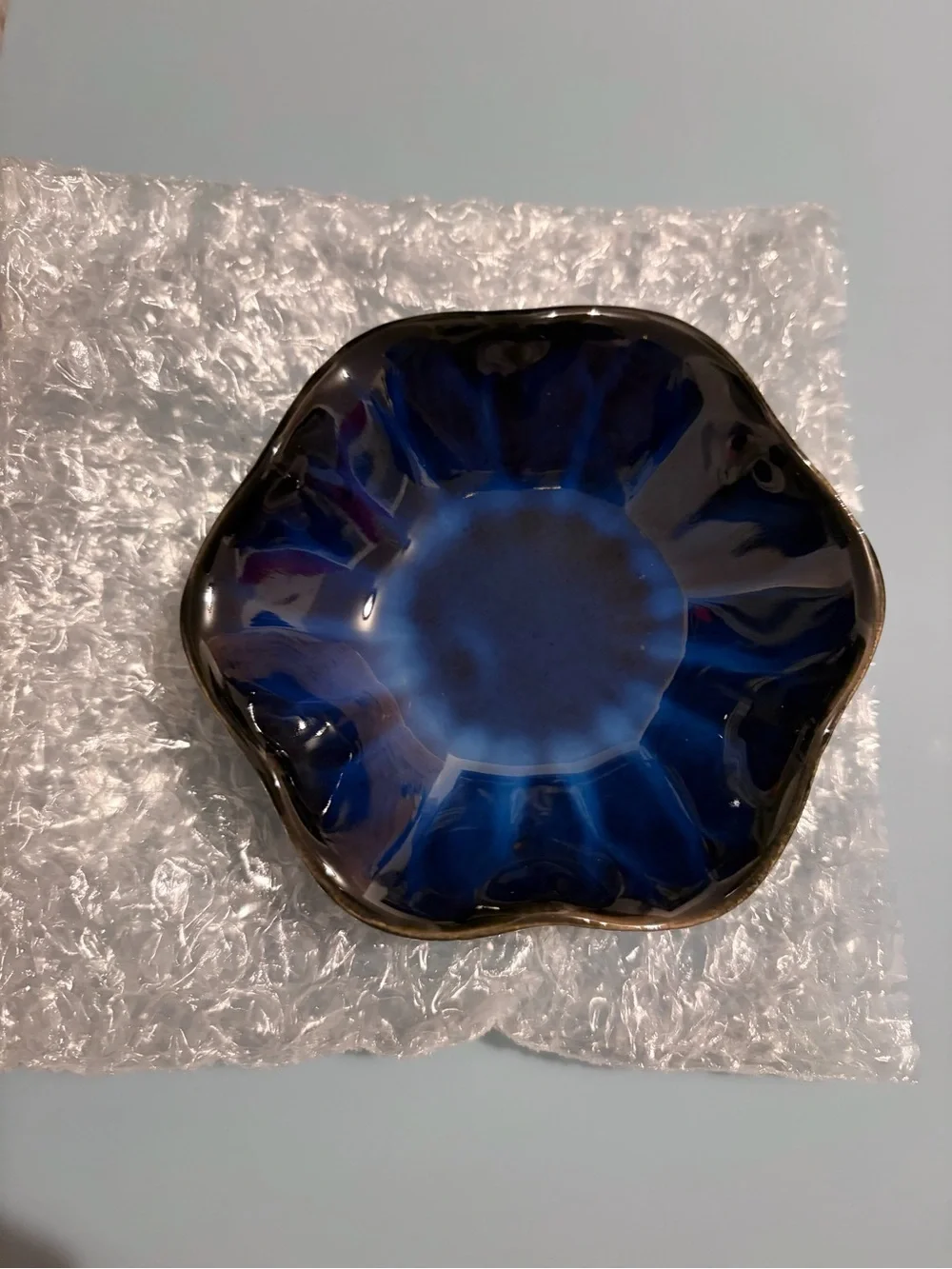 NEW Glazed Ceramic Jewelry Dish